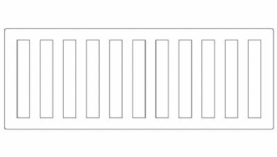 16" Trench Grate