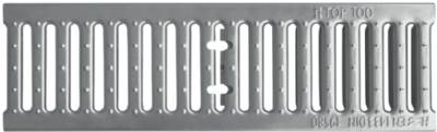 TOP 100 4" Wide 1M A Class ADA Slotted Steel Grate