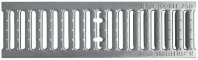 TOP 100 4" Wide 1/2 M C Class Slotted Steel Grate