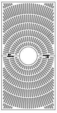 36" X 72" Nova Rectangle Tree Grate Set