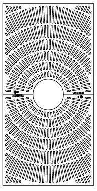 36" X 72" Nova Rectangle Tree Grate Set