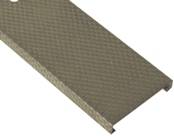 2407 ABT Galv Solid Cover, Embossed 1/2 Meter