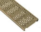 2413.10 ABT Galv Perforated Grate w/ 10 Reinforced Bars, 1/2 Meter