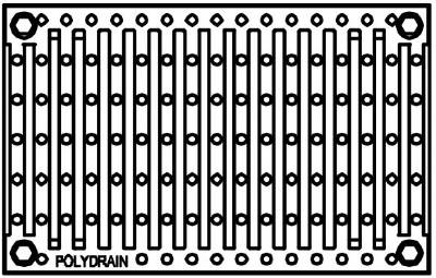 2604 ABT Cast Iron Grate for 2610/2611 Catch Basin