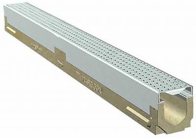 ACO K50 Galvanized Edge Polymer Channel 1M