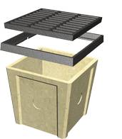 ACO 3x3 Sump Box Only