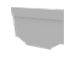 ACO H100KS  8 Closing End Cap Stainless Steel