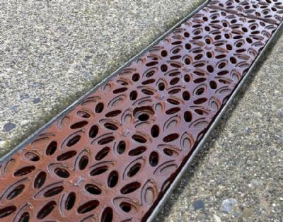 5" Anise Trench Grate