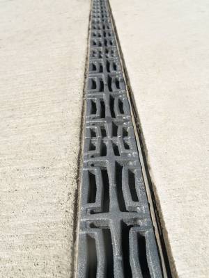 5" Carbochon Trench Grate