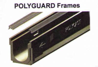 700 Series POLYGUARD - 48" Galvanized Frame (pair)