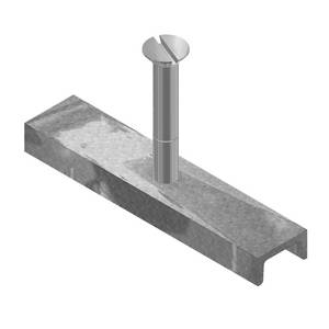 700 Series Lock for Galvanized Grates w/Frames