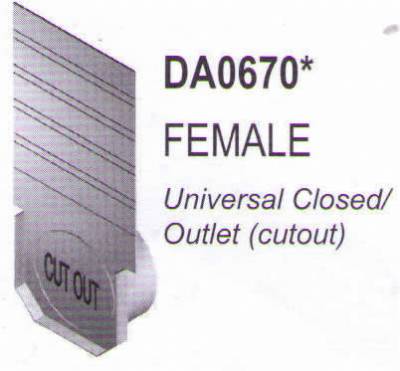 600 Series Female Polycast End Cap