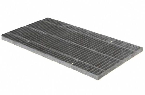 POLYVENT  48" Galv Steel Bar Grate (7/8" Spacing)