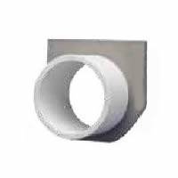 400 Series Drain end cap 3" Pvc outlet