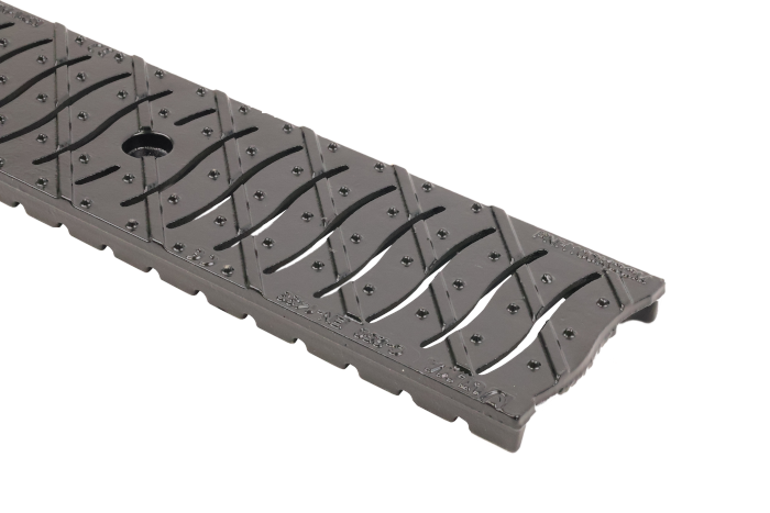 U100K C Class ADA Ductile Iron Slotted Grate 1/2M