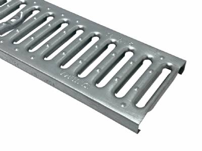 U100K A Class Galvanized Steel Slotted Grate 1M