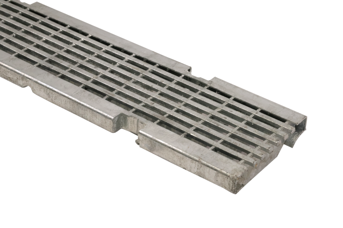 MV100 C Class Galvanized Longitudinal ADA 1M Grate