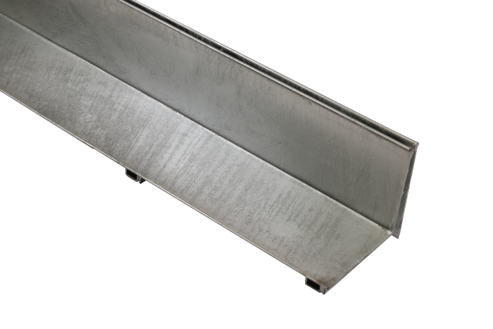 U100K D Class Galvanized Single Slotted Grate 1M