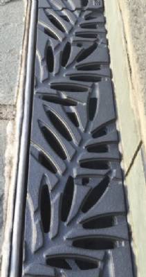 5" Locust Trench Grate