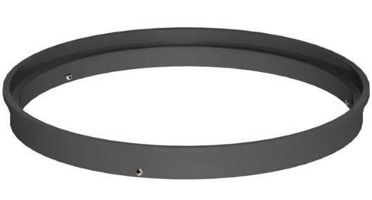 1040H Solid Round Steel 1" Adjusting Riser