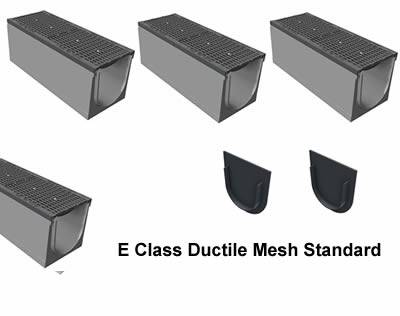 12" Wide MAXI 300 F Class Fiber Reinforced Concrete Kit - 16 foot Complete