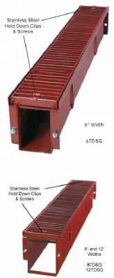 12" Complete Unit w/ Steel Grate per Foot