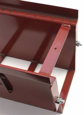 6" Steel Box Only 6 Foot Section