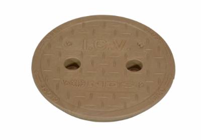 NDS 6" Round Standard Series Sand Cover, I.C.V