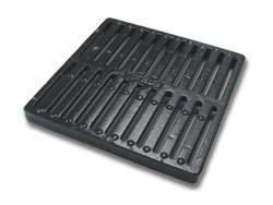 1213 Square Grate Ductile Iron 12" x 12"