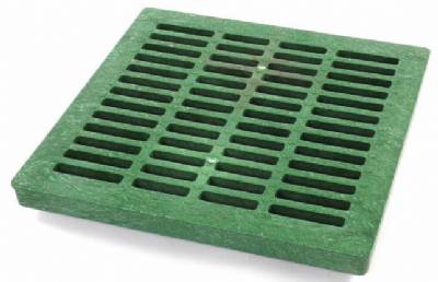 2412 Square Grate Green 24" X 24"