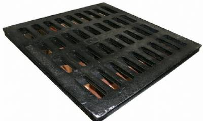 2413 Square Grate Cast Iron 24" X 24"