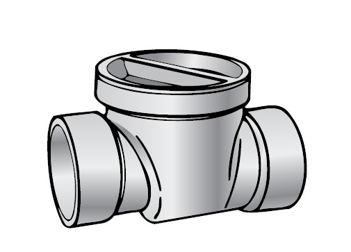 475P 4IN PVC BACKWATER VALVE