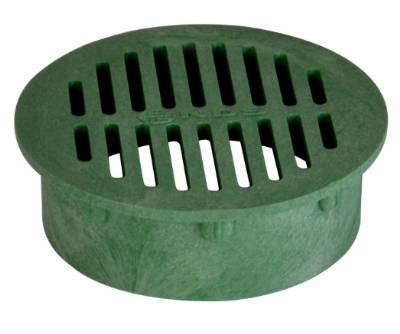 NDS Model 20 6" Round Grate Green