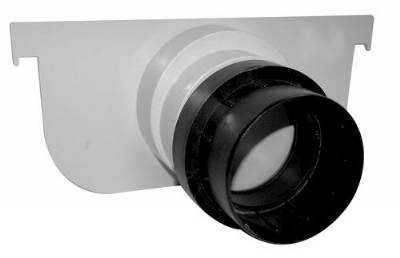 841 12" Pro Series Shallow Profile Channel End Cap/ Outlet