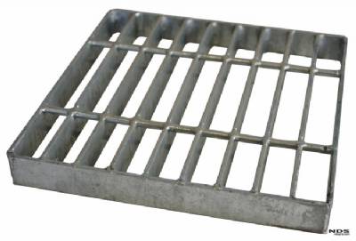 915 Square Grate Steel 9" X 9"