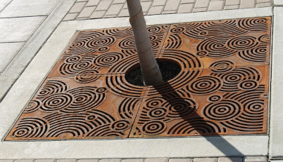 48" Square Oblio Tree Grate