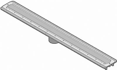 PVC2430 24" QuickDrain Showerline Drain Body Kit