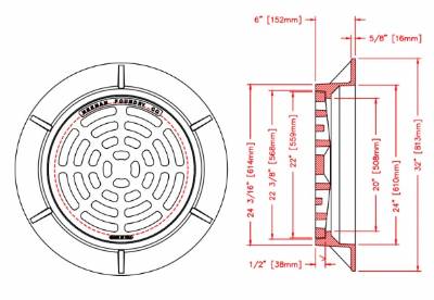Neenah R-2110 Inlet Frames and Grates