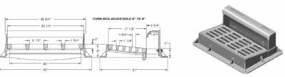 Neenah R-3246 Combo Inlet Frame/Grate/Curb Box