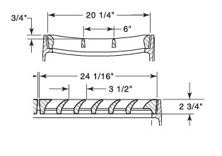 Neenah R-3541 Single Grate only