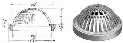 Neenah R-4353 Round Beehive Grate