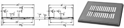 Neenah R-4938 Floor Drain Grate