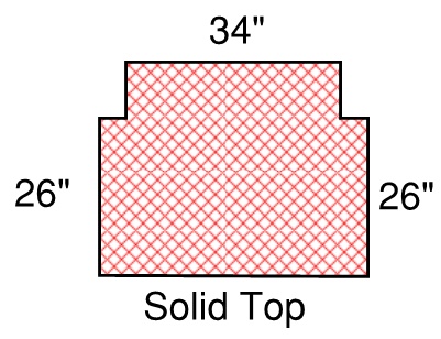 26" x  34" Wide Airport Neenah R-4990-HA Series Trench Grate and Frame Tee 2