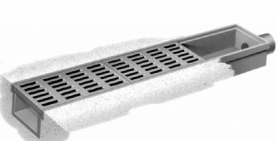 12" Wide  Neenah R-4996-C Series  End Frame Only