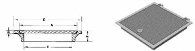 Neenah R-6660-GP Manhole Frame and Lid