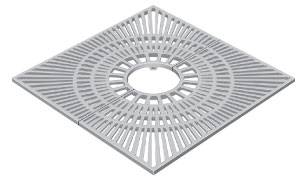 Neenah R-8738-A2 Square Tree Grate