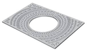 Neenah R-8819 Rectangular Tree Grate