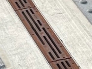 Rain Ironage 3" x 12" CI Grate (NDS Mini-Channel)