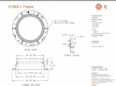 23 1/2" Manhole Frame only