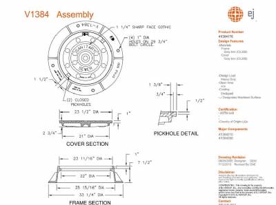 23 1/2" Manhole Frame and Cover